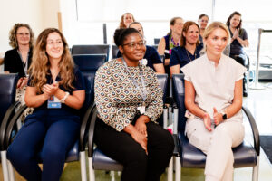 Audience at 20 Maverick Square Flourish event